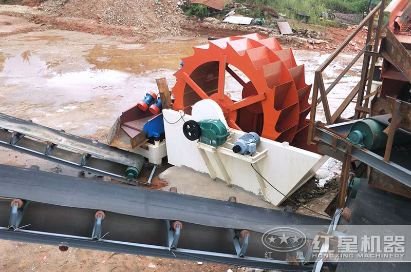 河南客戶洗砂機(jī)工作現(xiàn)場 河南客戶洗砂機(jī)工作現(xiàn)場