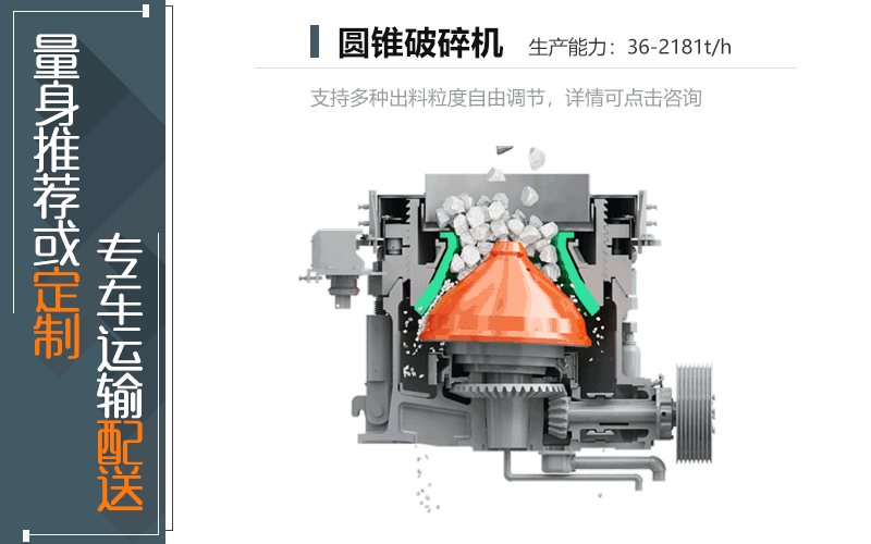 圓錐車載碎石機(jī)工作原理 圓錐車載碎石機(jī)工作原理