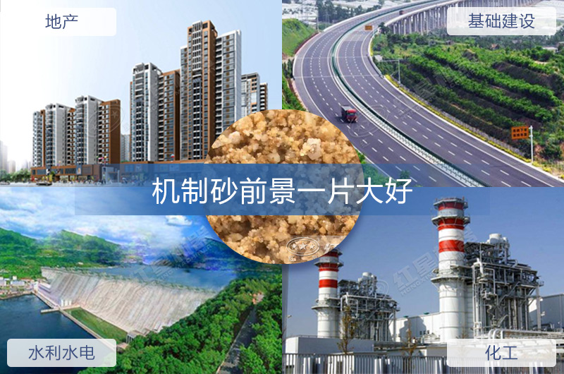 機(jī)制砂生產(chǎn)市場(chǎng)前景好，金山銀山就在眼前